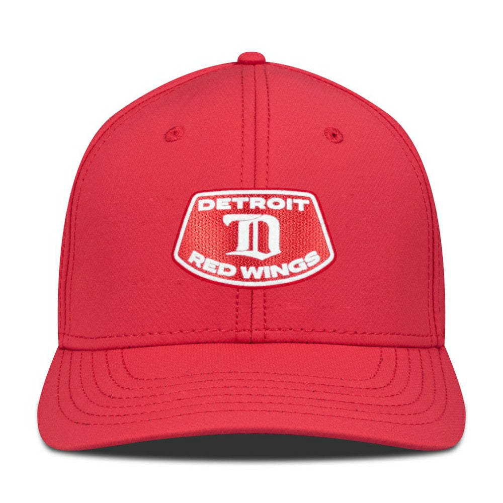 NHL Detroit Red Wings Levelwear Retro Skylight Rise Flex Hat - Red