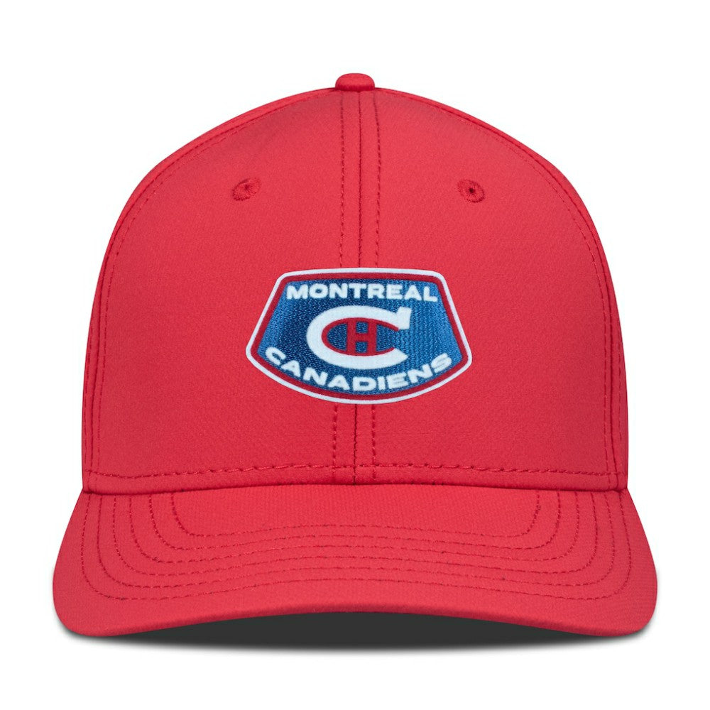 NHL Montreal Canadiens Levelwear Retro Skylight Rise Flex Hat - Red