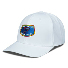 NHL St. Louis Blues Levelwear Retro Skylight Rise Flex Hat - White