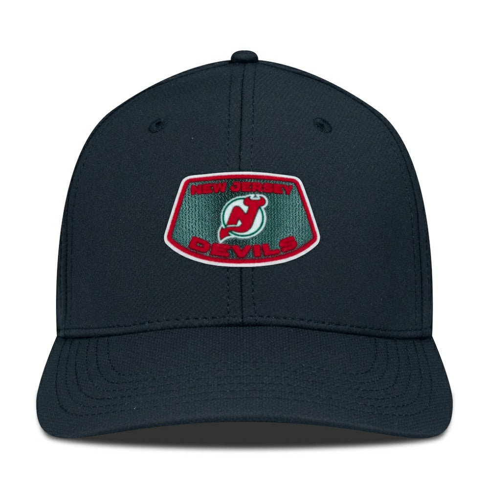 NHL New Jersey Devils Levelwear Retro Skylight Rise Flex Hat - Black