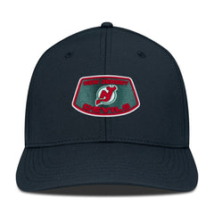 NHL New Jersey Devils Levelwear Retro Skylight Rise Flex Hat - Black