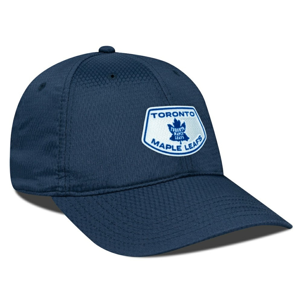 NHL Toronto Maple Leafs Levelwear Retro Skylight Matrix Adjustable Hat - Navy