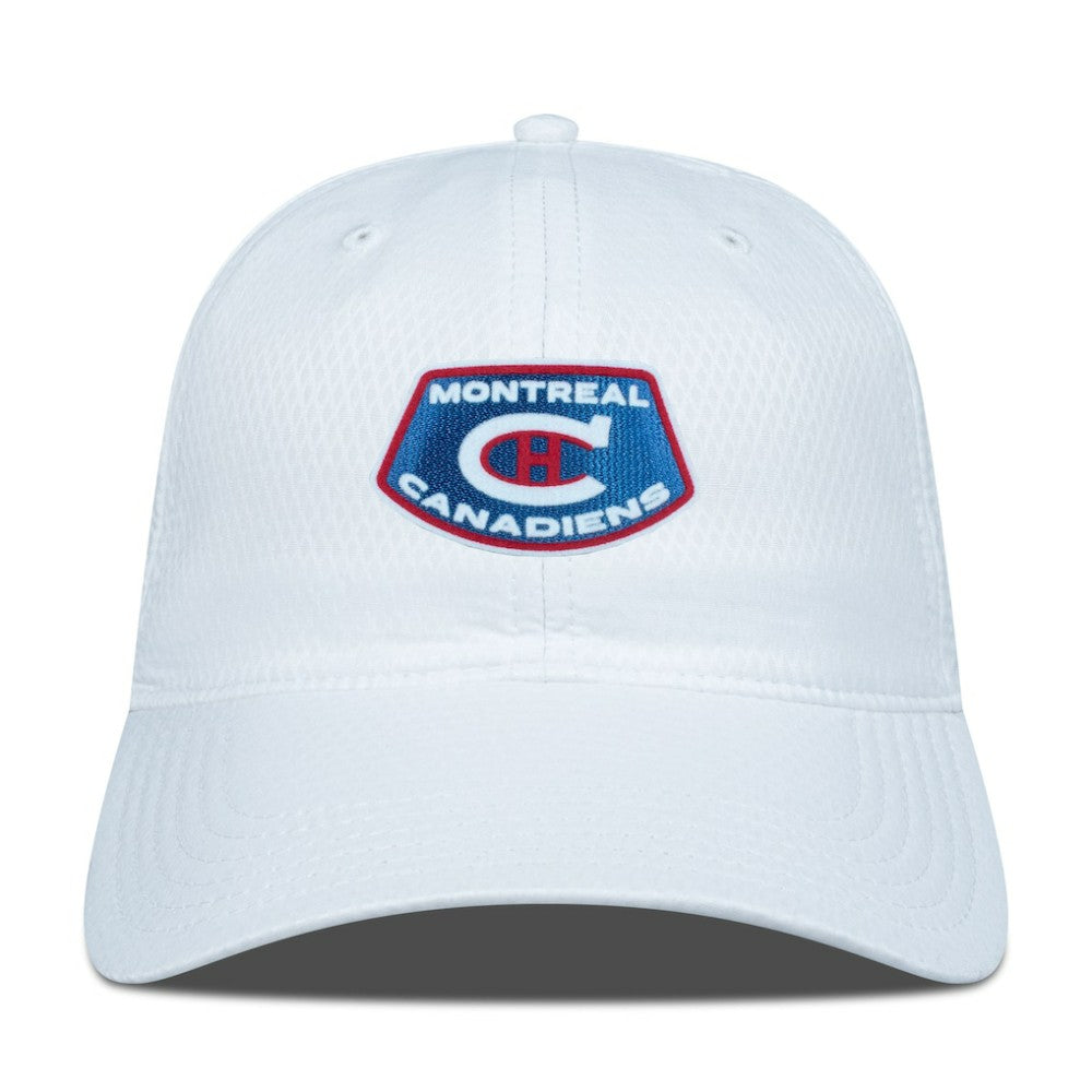 NHL Montreal Canadiens Levelwear Retro Skylight Matrix Adjustable Hat - White