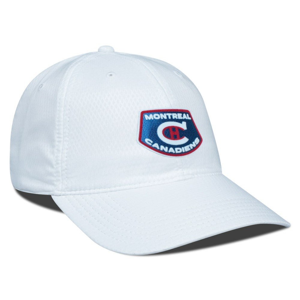 NHL Montreal Canadiens Levelwear Retro Skylight Matrix Adjustable Hat - White