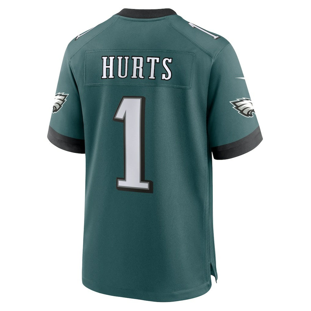 Jalen Hurts Philadelphia Eagles Team Game Jersey Midnight Green