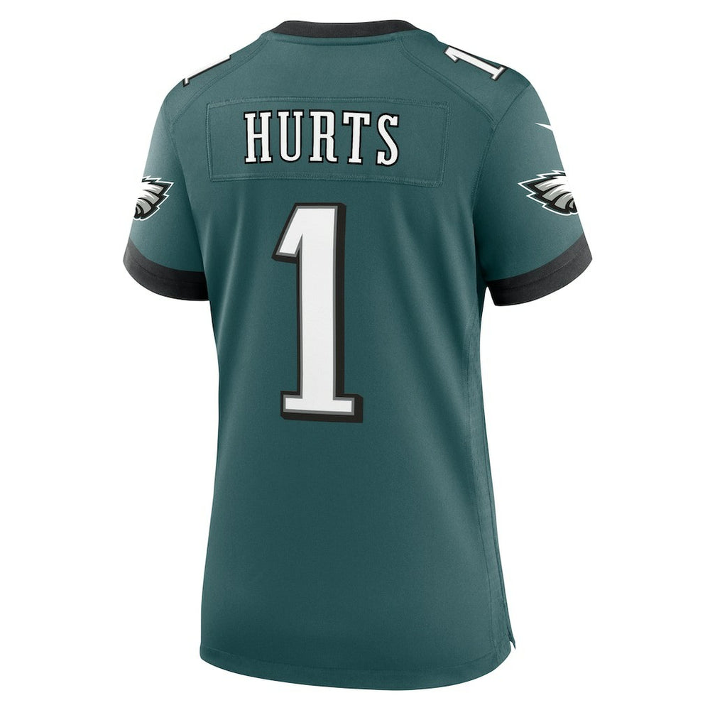 Jalen Hurts Philadelphia Eagles Women's Team Game Jersey Midnight Green