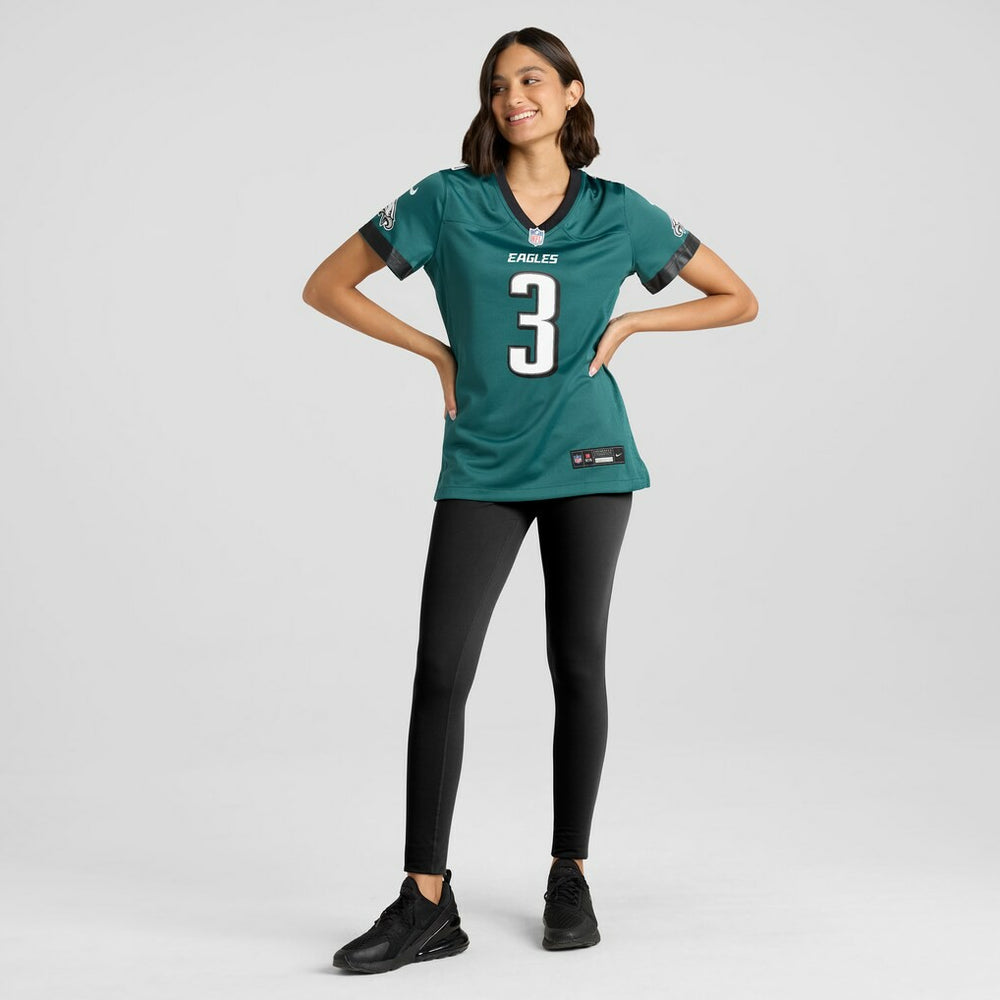Nolan Smith Philadelphia Eagles Women's Team Game Jersey Midnight Green