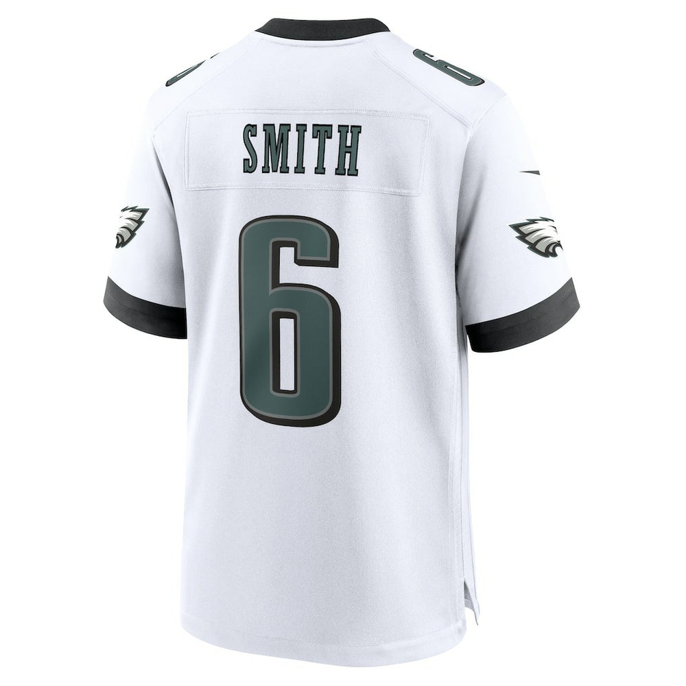 DeVonta Smith Philadelphia Eagles White Game Jersey White