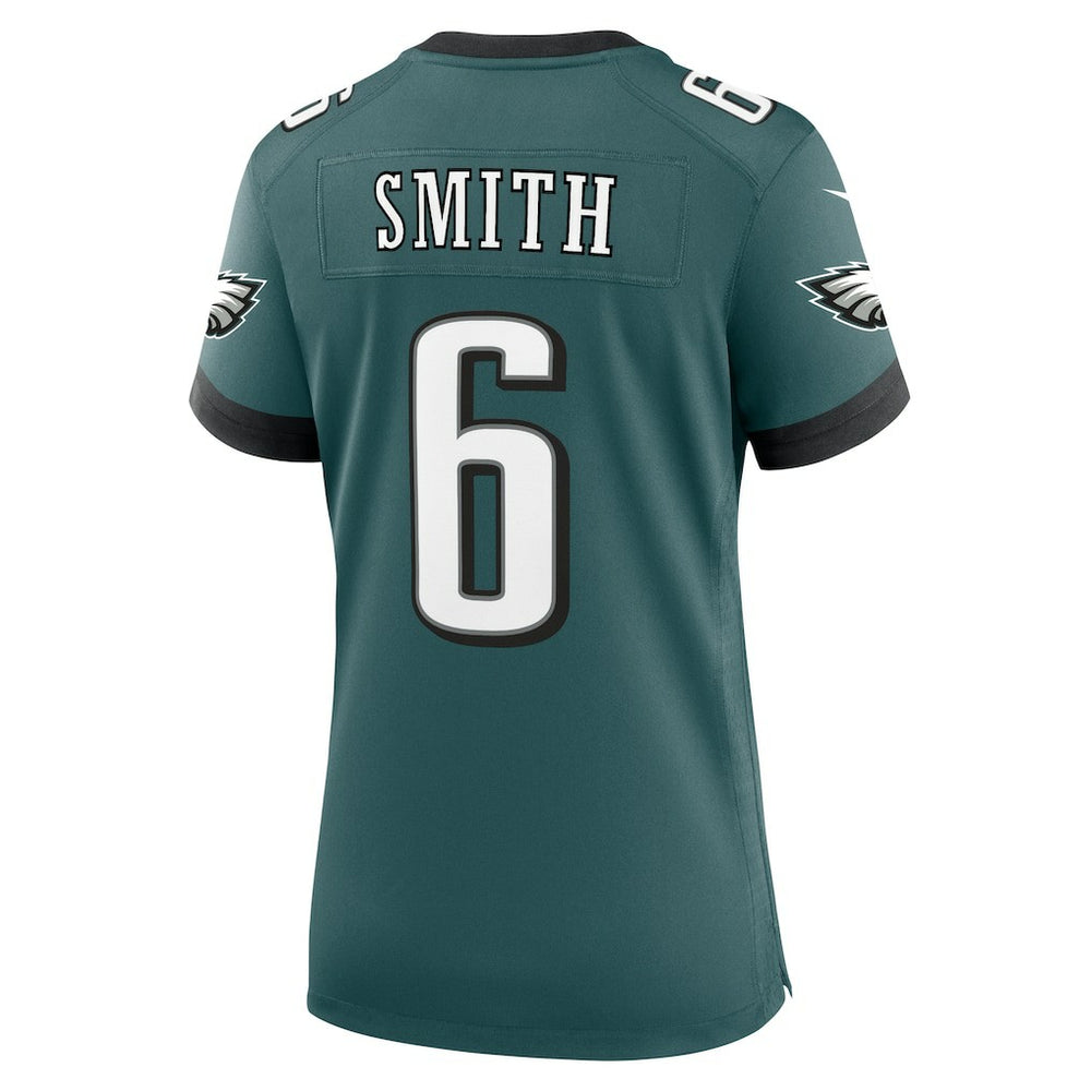 DeVonta Smith Philadelphia Eagles Women's Team Game Jersey Midnight Green