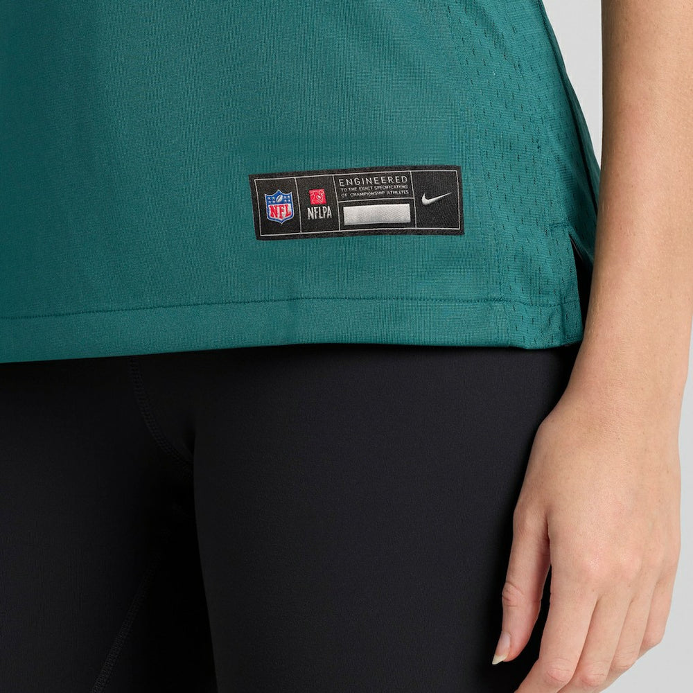 A.J. Brown Philadelphia Eagles Women's Team Game Jersey Midnight Green