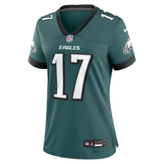 Nakobe Dean Philadelphia Eagles Women's Team Game Jersey Midnight Green