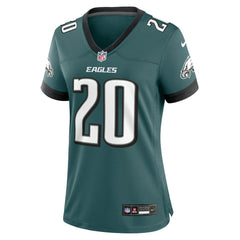 Brian Dawkins Philadelphia Eagles Women's Retired Player Game Jersey Midnight Green