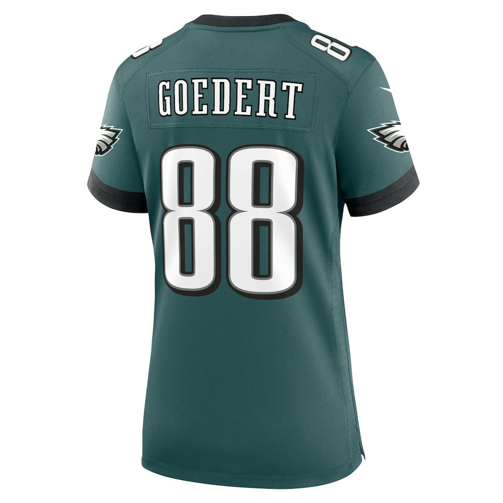 Dallas Goedert Philadelphia Eagles Women's Team Game Jersey Midnight Green