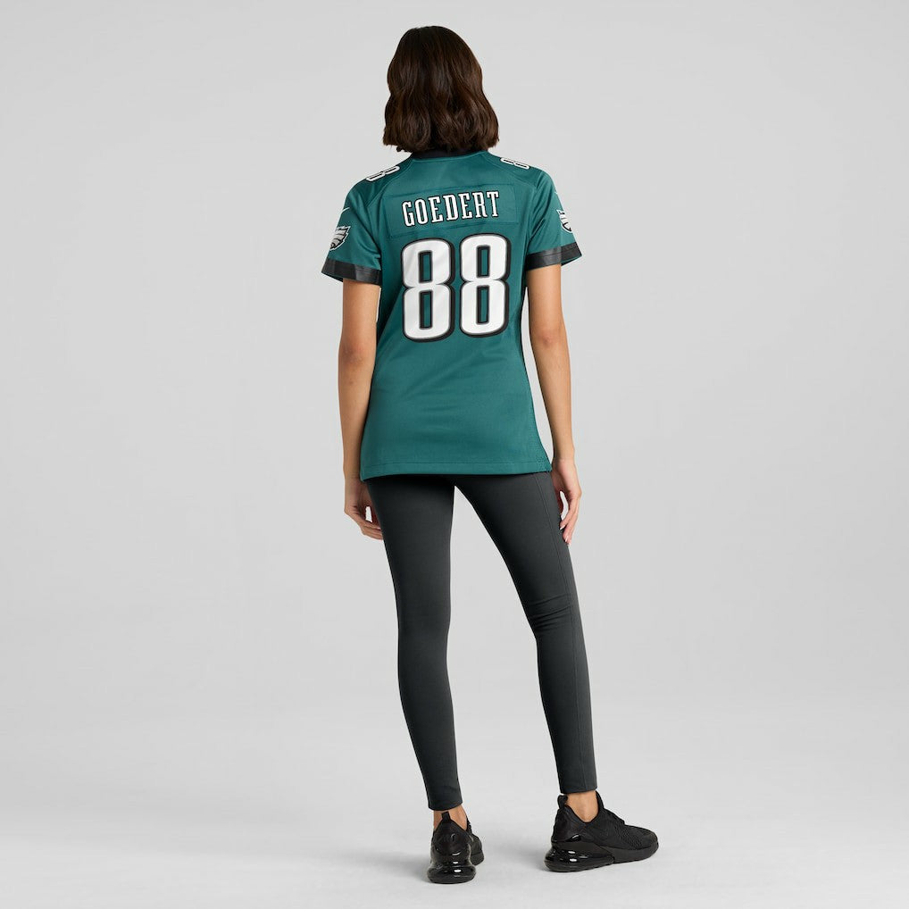 Dallas Goedert Philadelphia Eagles Women's Team Game Jersey Midnight Green