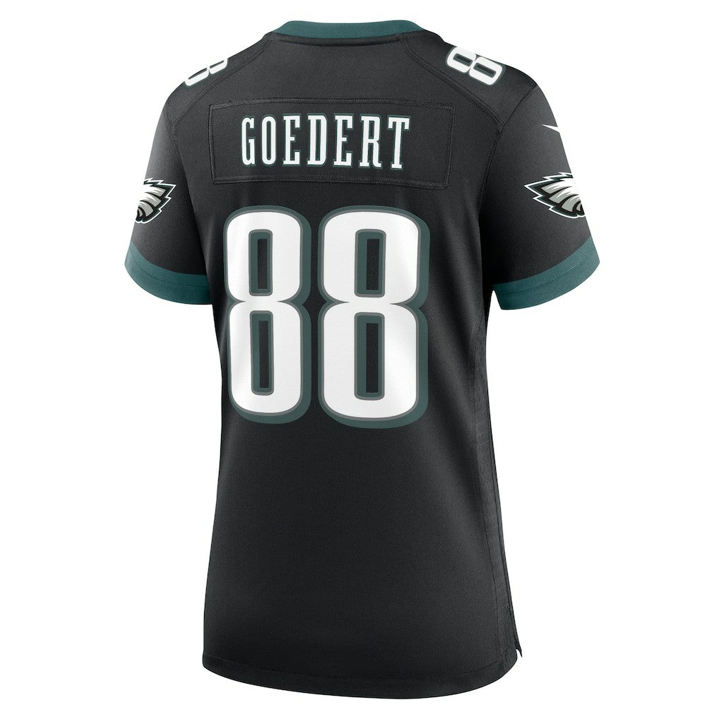 Dallas Goedert Philadelphia Eagles Women's Alternate Game Jersey Black