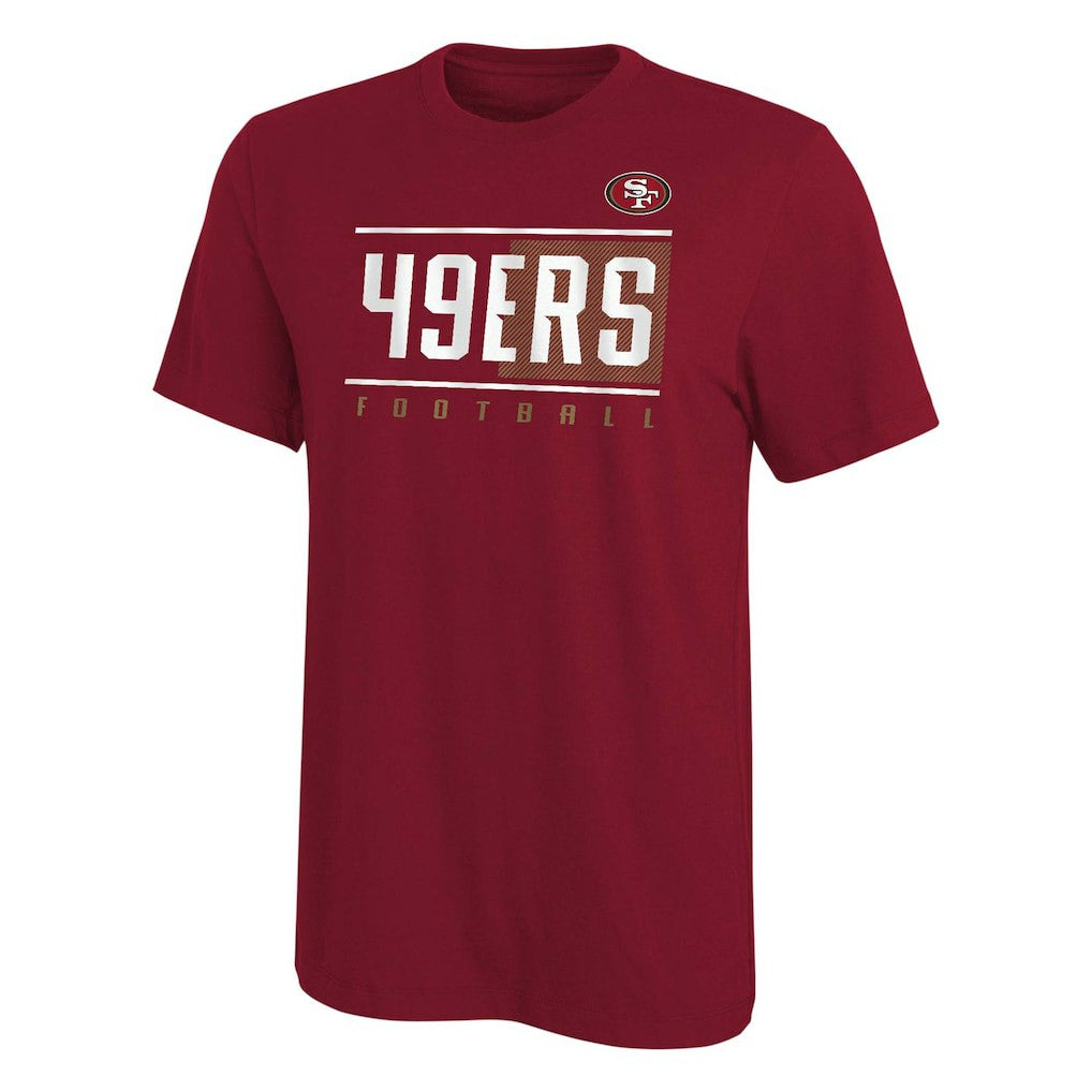 San Francisco 49ers Youth Pumped Up T-Shirt Scarlet