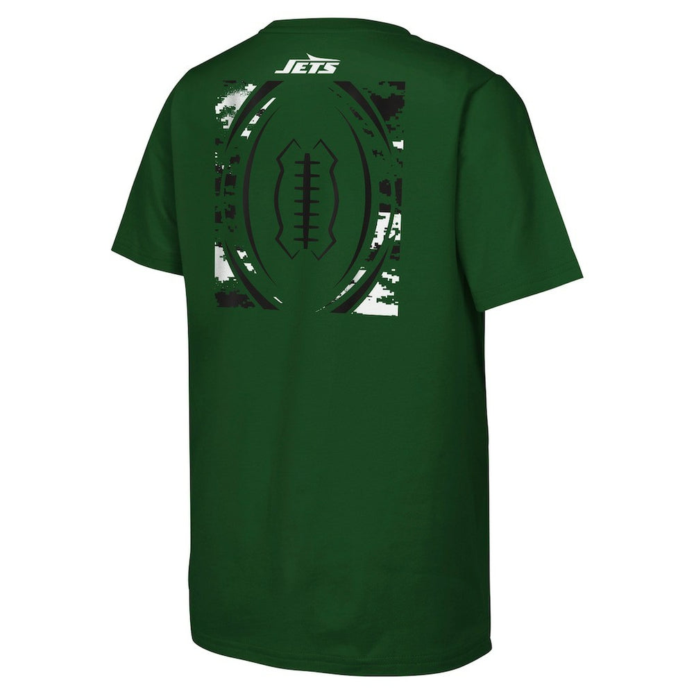 New York Jets Youth The Blitz T-Shirt Green