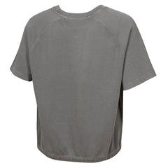 Pittsburgh Steelers Women's Mineral Wash Short Sleeve Top Gray
