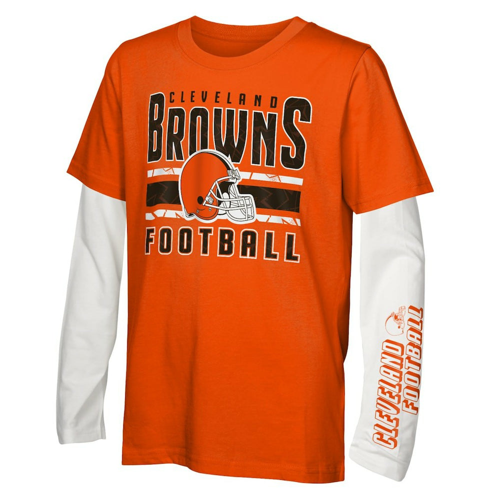 Cleveland Browns Preschool In the Mix T-Shirt Combo Set