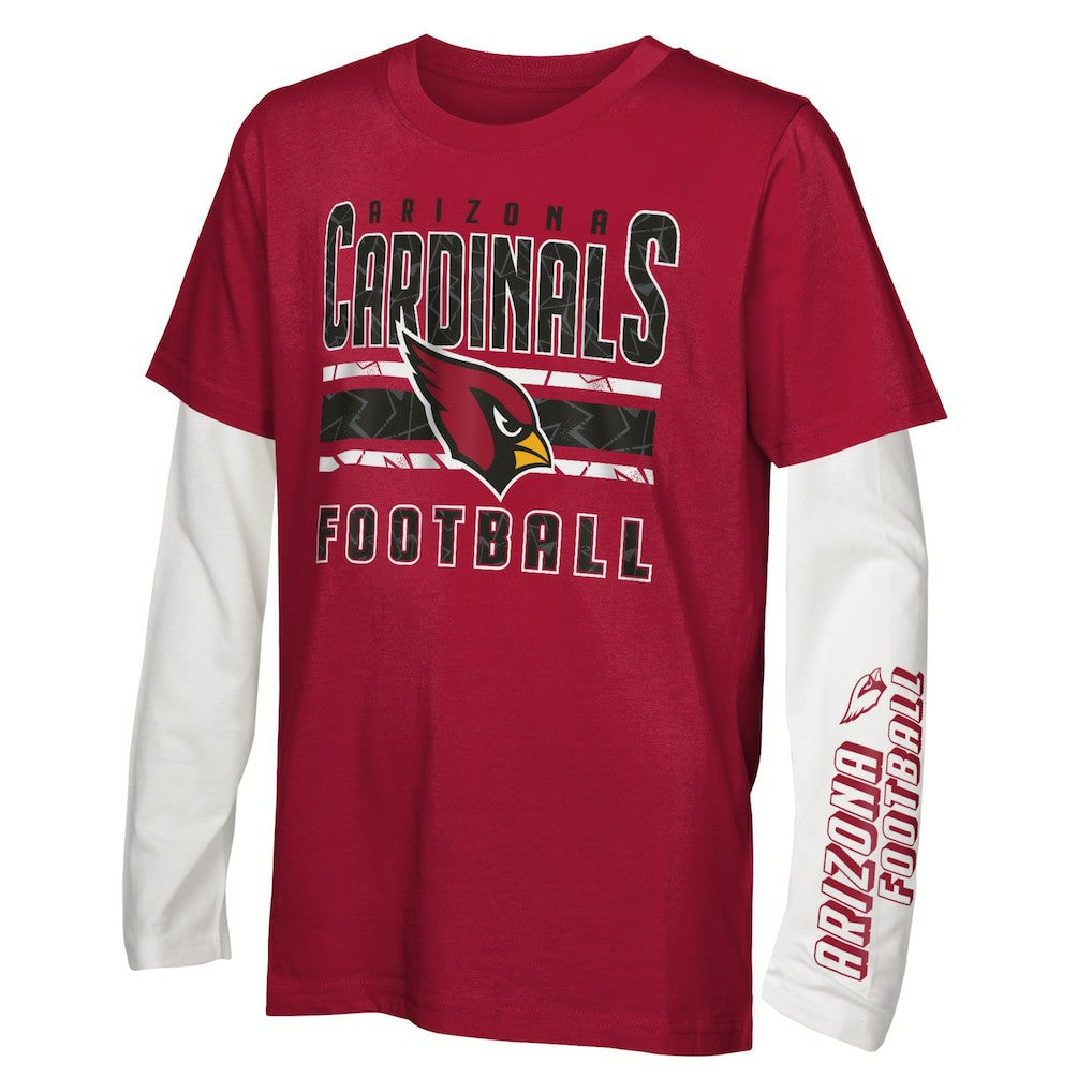 Arizona Cardinals Preschool In the Mix T-Shirt Combo Set