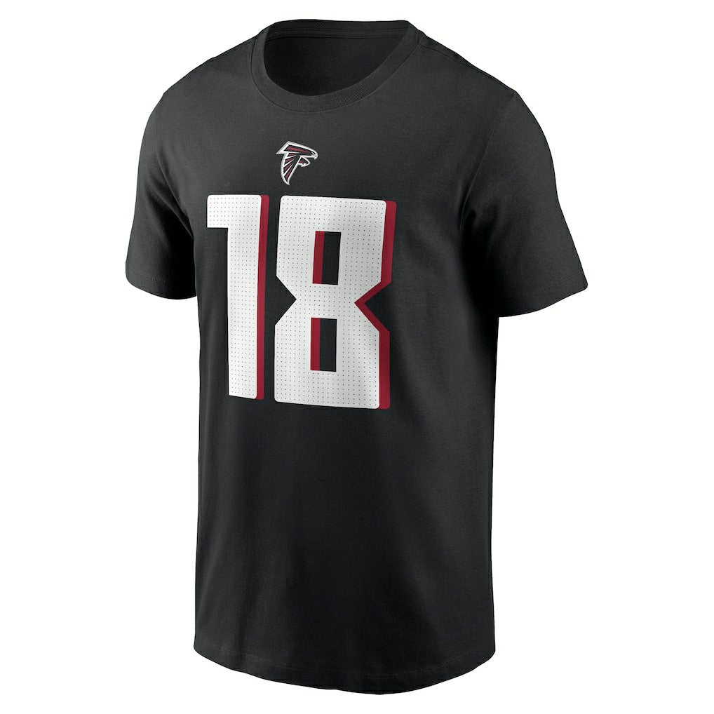 Kirk Cousins Atlanta Falcons Player Name & Number T-Shirt Black