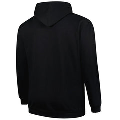 Carolina Panthers Big & Tall Pop Pullover Hoodie Black