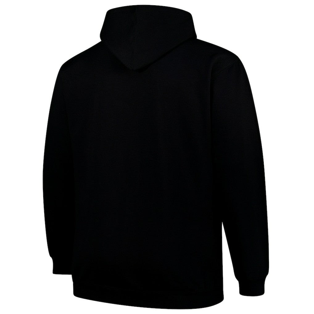 Kansas City Chiefs Big & Tall Pop Pullover Hoodie Black