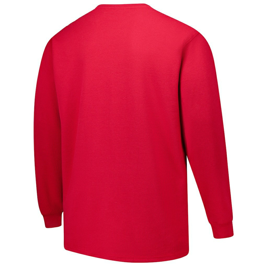San Francisco 49ers Big & Tall Thermal Long Sleeve T-Shirt Scarlet