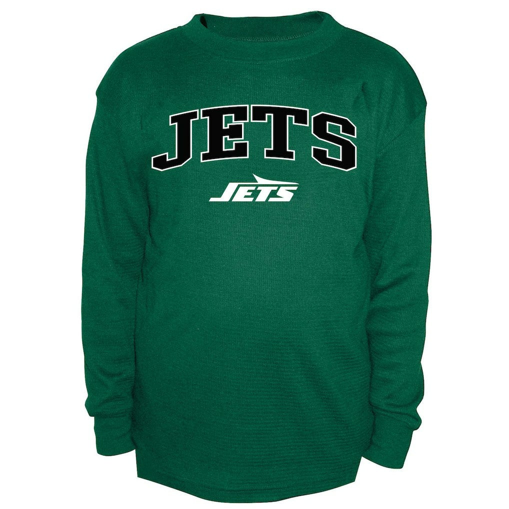 New York Jets Big & Tall Thermal Long Sleeve T-Shirt Green