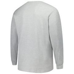 Miami Dolphins Big & Tall Thermal Long Sleeve T-Shirt Heather Gray