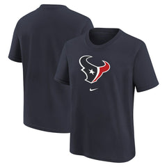 Houston Texans Youth Logo T-Shirt Navy