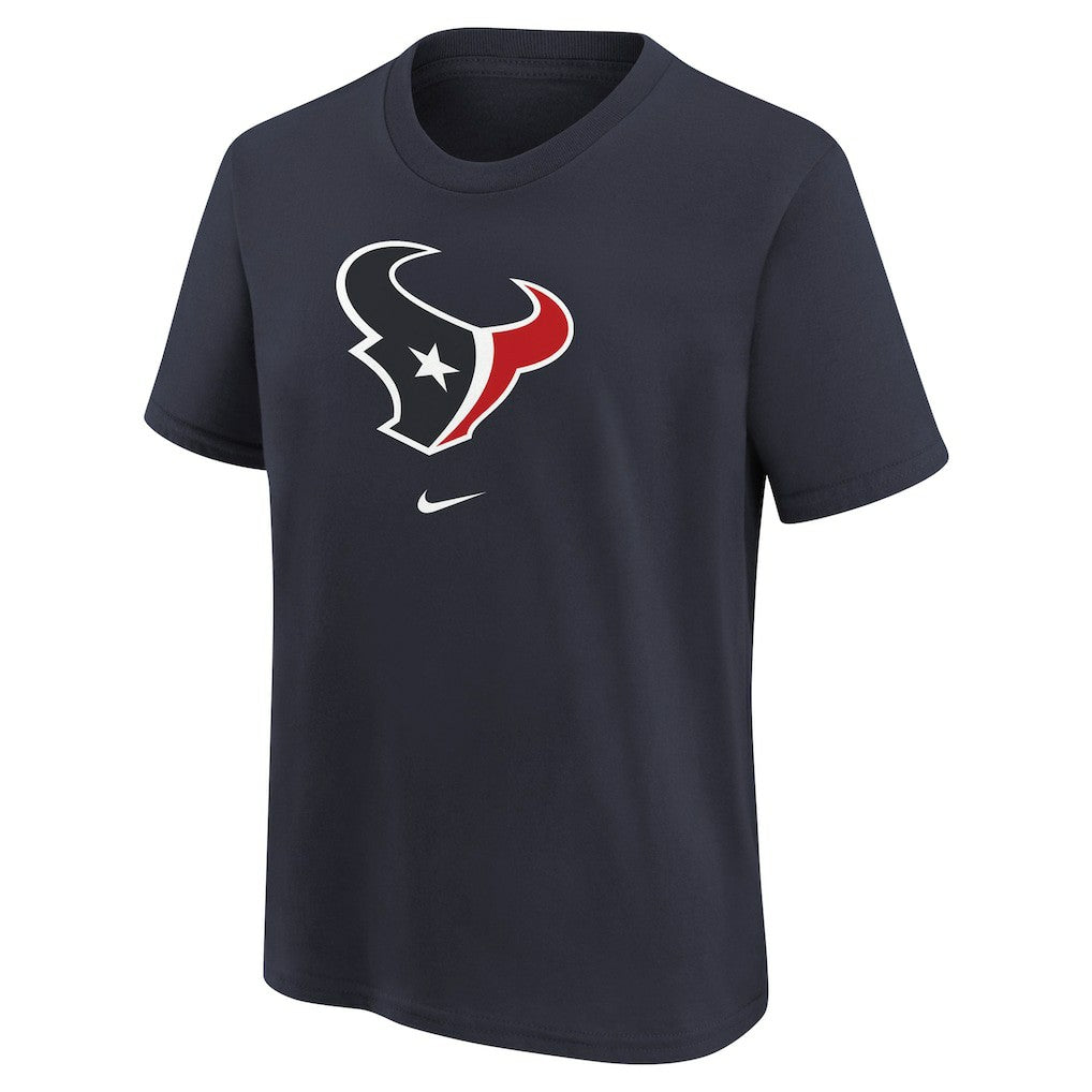 Houston Texans Youth Logo T-Shirt Navy