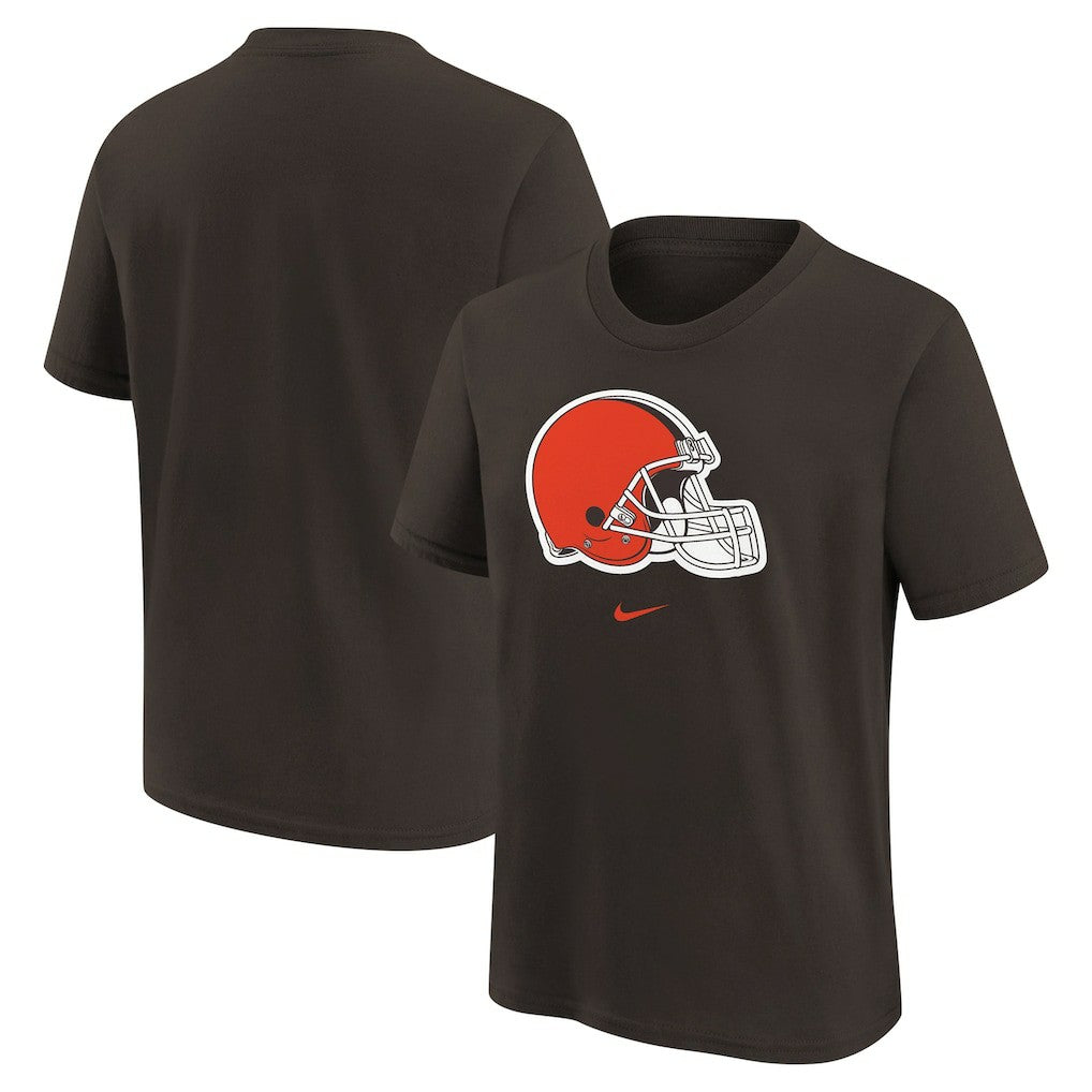 Cleveland Browns Youth Logo T-Shirt Brown
