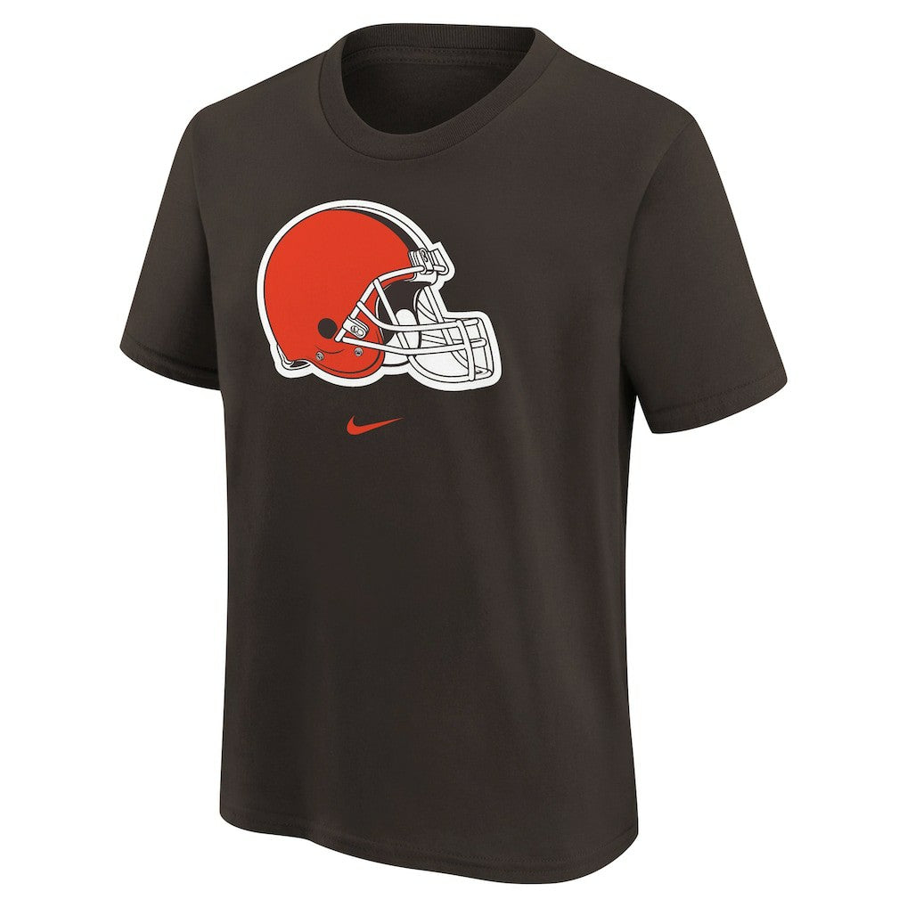 Cleveland Browns Youth Logo T-Shirt Brown