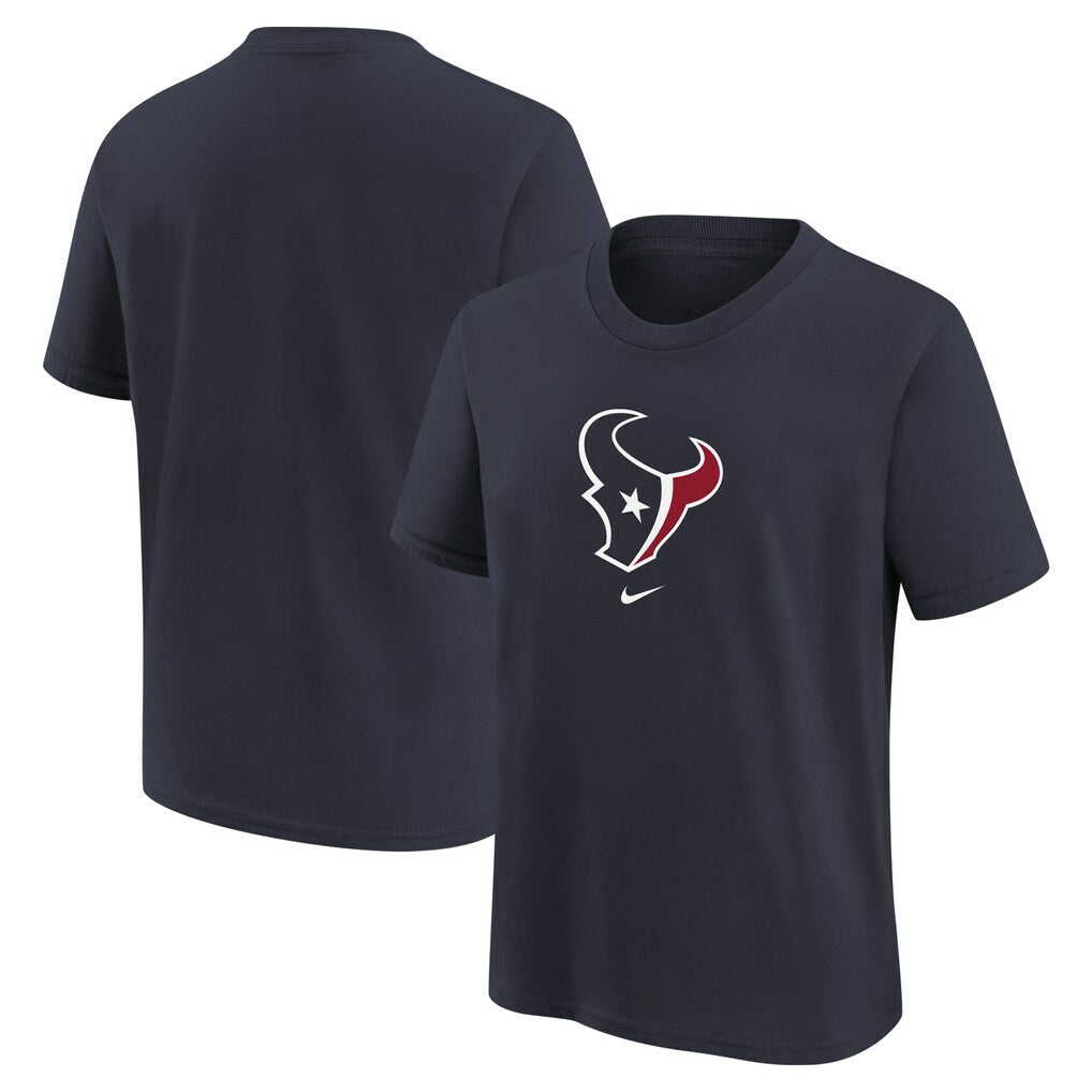 Houston Texans Preschool Team Logo T-Shirt Navy