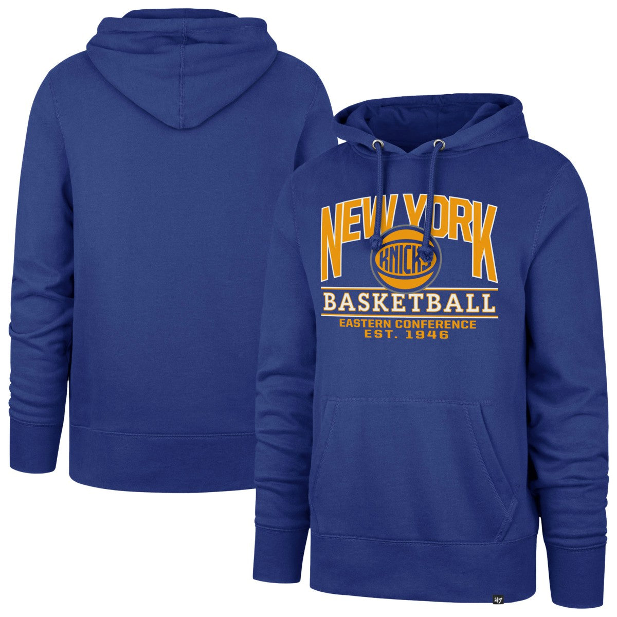 New York Knicks '47 Big & Tall Good Call Headline Pullover Hoodie Blue