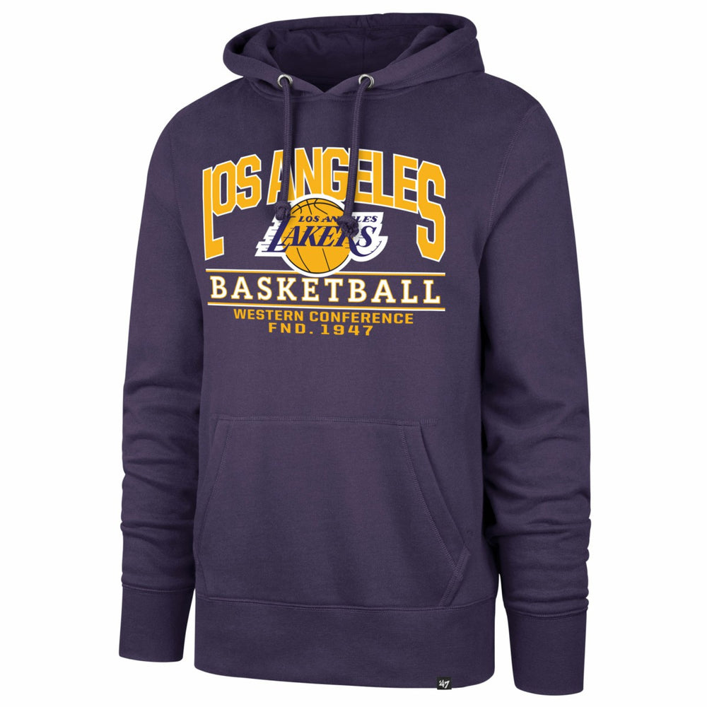 Los Angeles Lakers '47 Big & Tall Good Call Headline Pullover Hoodie Purple