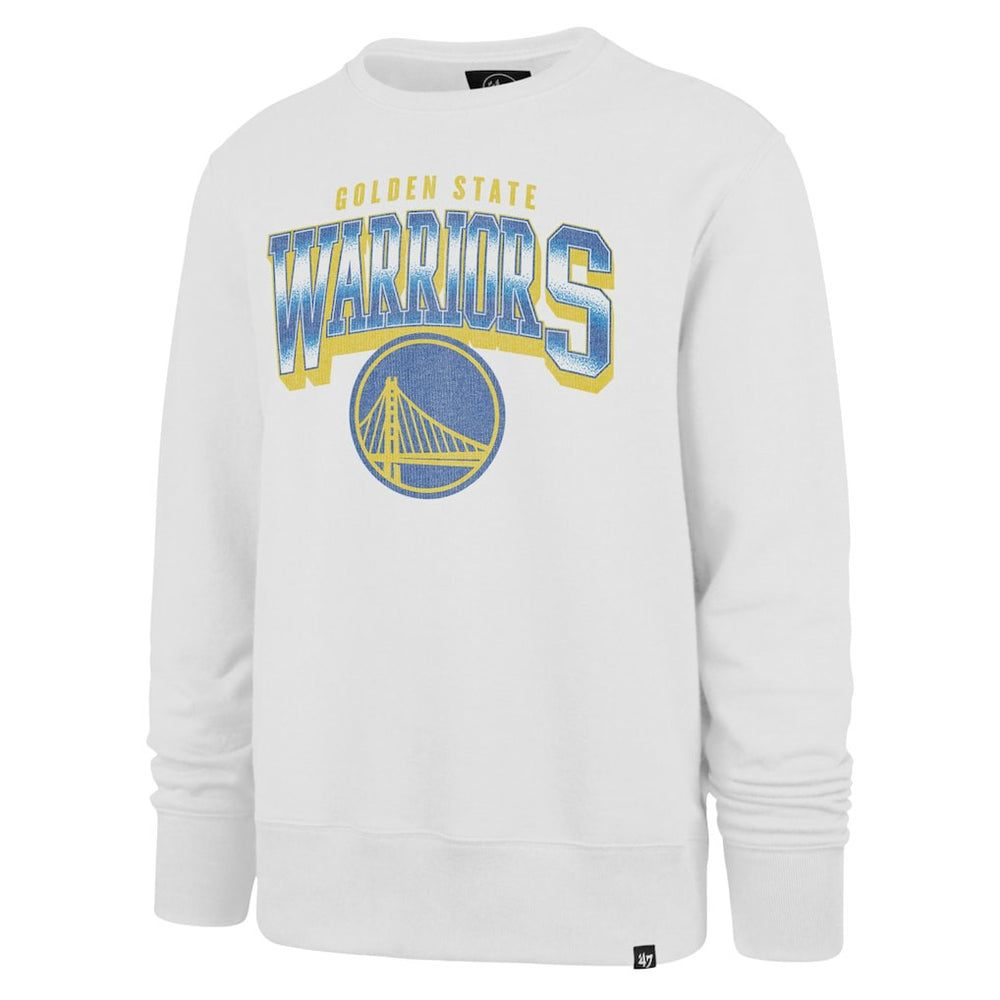 Golden State Warriors '47 Big & Tall Spotlight Headline Pullover Sweatshirt Cream