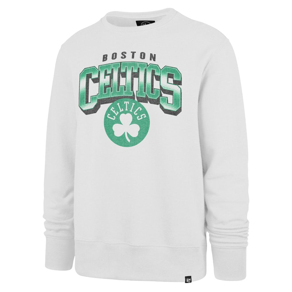 Boston Celtics '47 Big & Tall Spotlight Headline Pullover Sweatshirt Cream