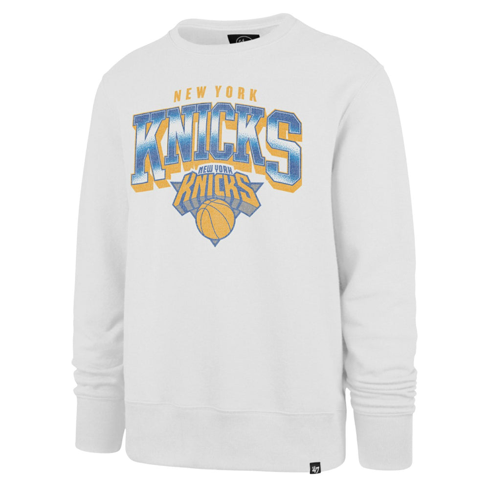 New York Knicks '47 Big & Tall Spotlight Headline Pullover Sweatshirt Cream