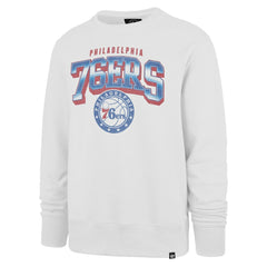 Philadelphia 76ers '47 Big & Tall Spotlight Headline Pullover Sweatshirt Cream