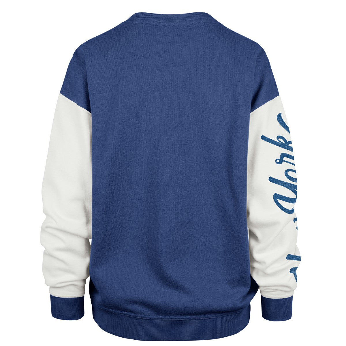 New York Knicks '47 Women's Rise Andie Oversized Pullover Sweatshirt Blue