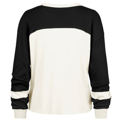 Brooklyn Nets '47 Women's Curve Raglan Long Sleeve T-Shirt Cream