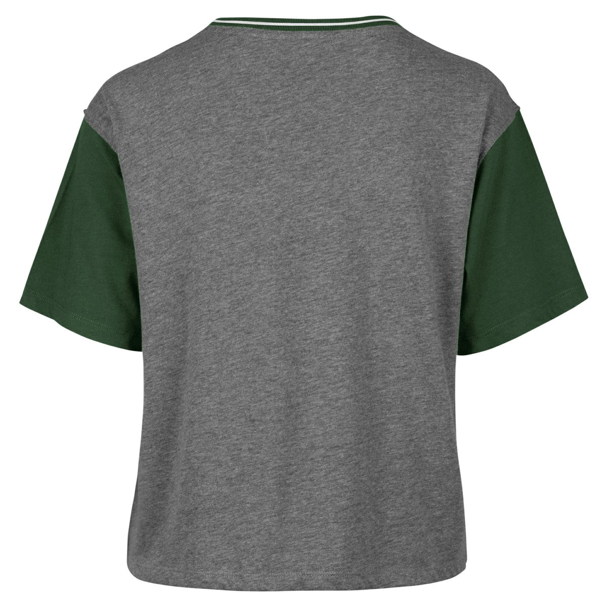 Milwaukee Bucks '47 Women's Rise Clubhouse Ziggy Color Block T-Shirt Gray