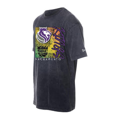 Sacramento Kings Distressed Sport Classics Enzyme Washed T-Shirt Black