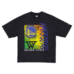 Golden State Warriors Sport Classics Enzyme Washed T-Shirt Black