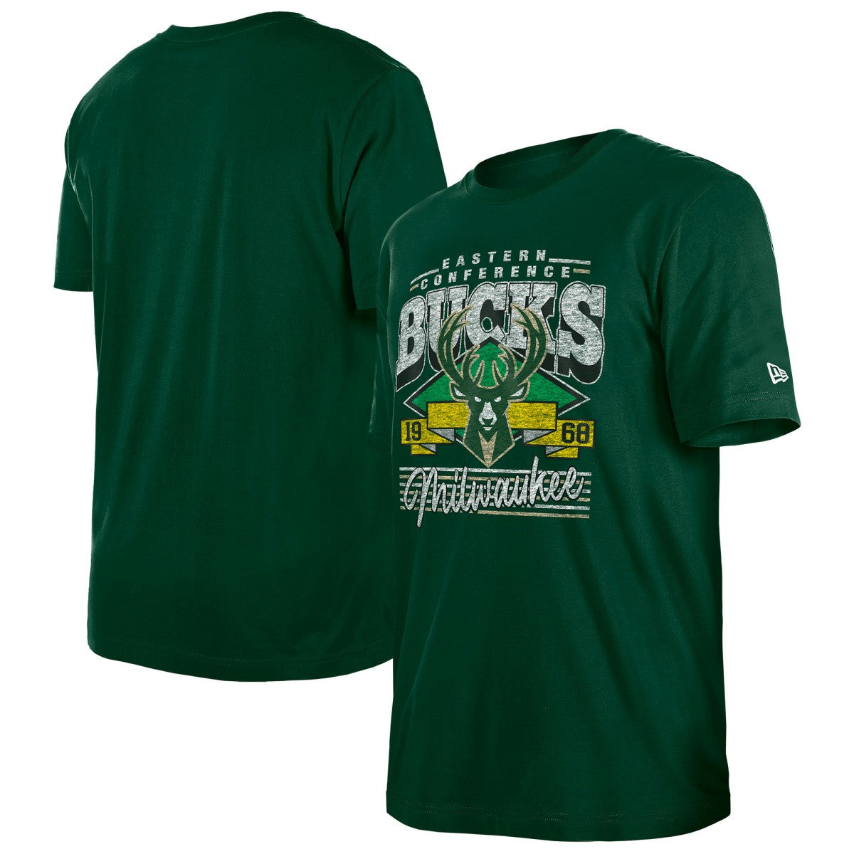 Milwaukee Bucks Sport Classics T-Shirt Hunter Green