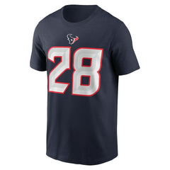 Joe Mixon Houston Texans Player Name & Number T-Shirt Navy