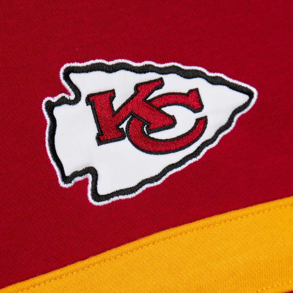Kansas City Chiefs Vintage Logo Head Coach Fleece Pullover Hoodie Red