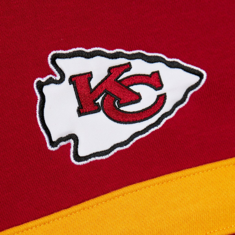 Kansas City Chiefs Vintage Logo Head Coach Fleece Pullover Hoodie Red